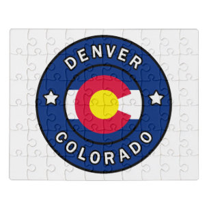 Denver Colorado Jigsaw Puzzle