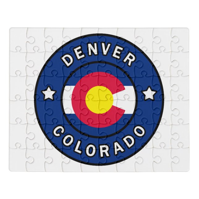 Denver Colorado Jigsaw Puzzle (Puzzle Horizontal)