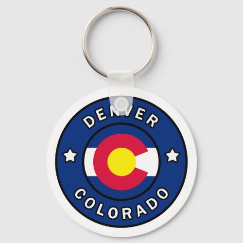 Denver Colorado Keychain