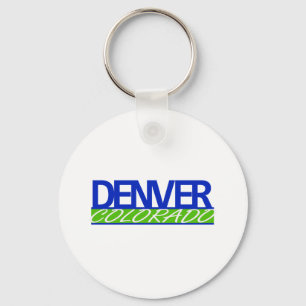 Denver Colorado Keychain