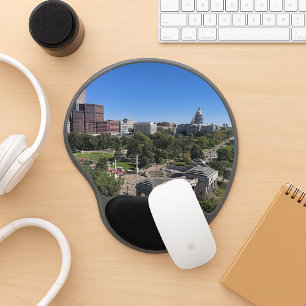Denver Colorado Landscape Downtown Photo Gel Mouse Pad