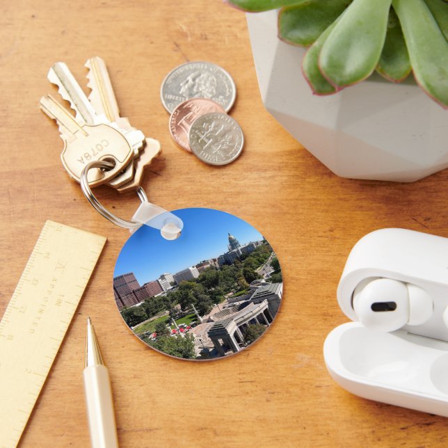 Denver Colorado Landscape Photo Keychain (Desk)