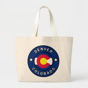 Denver Colorado Large Tote Bag