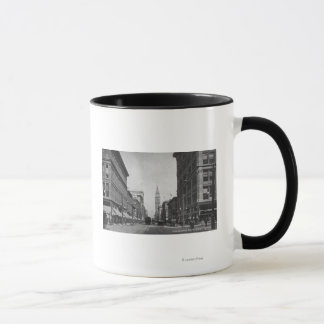 Denver, Colorado - Looking down 16th Street View Mug