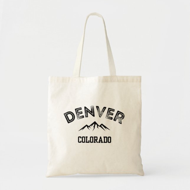 Denver Colorado Mountains  Tote Bag (Front)