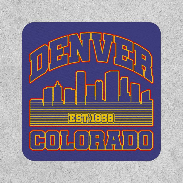 Denver,Colorado Patch (Front)
