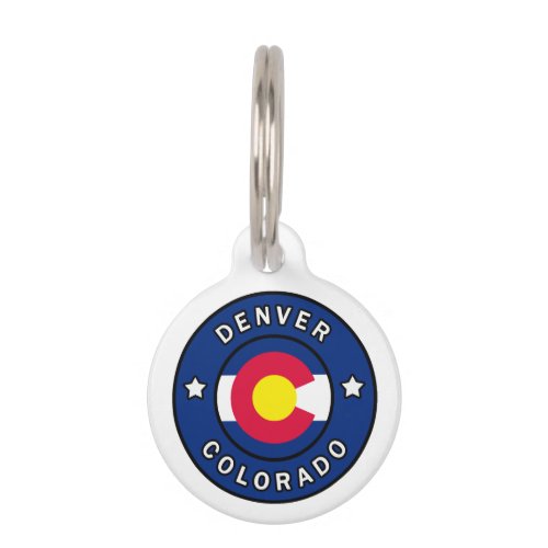 Denver Colorado Pet ID Tag