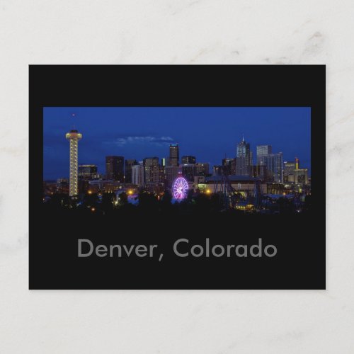 Denver Colorado Postcard