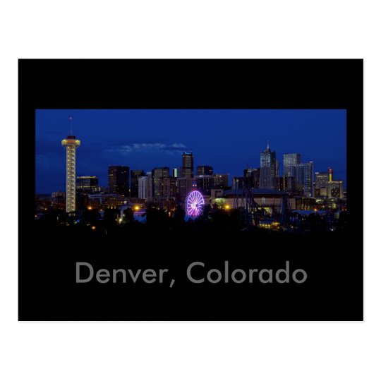 Denver, Colorado Postcard