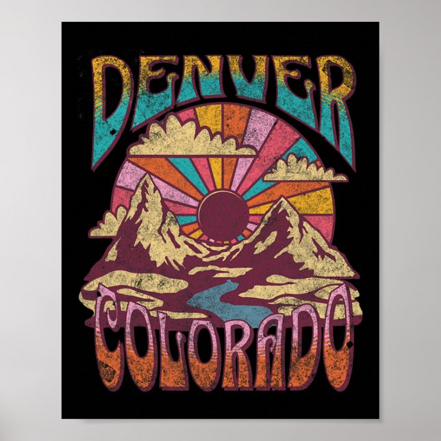 Denver Colorado  Poster (Front)