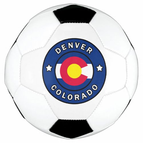 Denver Colorado Soccer Ball