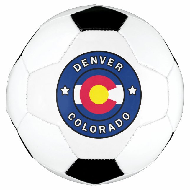 Denver Colorado Soccer Ball (Front)