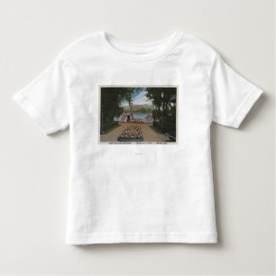 Denver, Colorado - Speed Boats on Lake Rhoda Toddler T-shirt
