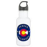 Denver Colorado Stainless Steel Water Bottle at Zazzle