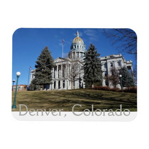Denver Colorado State Capitol Building Magnet