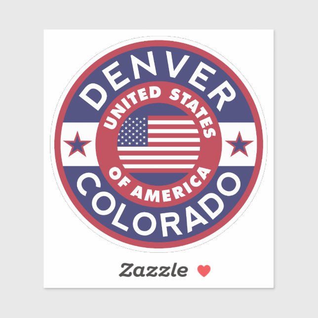 DENVER, Colorado Sticker (Sheet)