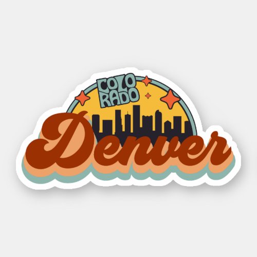 Denver Colorado Sticker