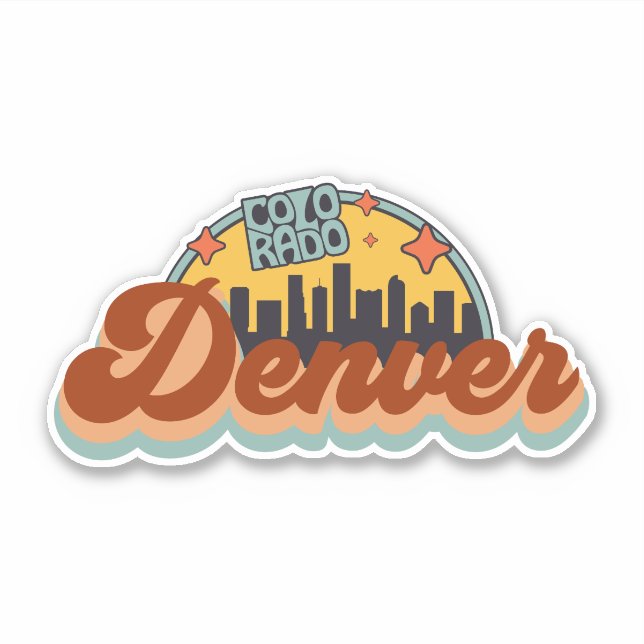 Denver, Colorado Sticker (Front)