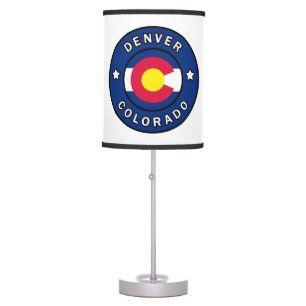 Denver Colorado Table Lamp