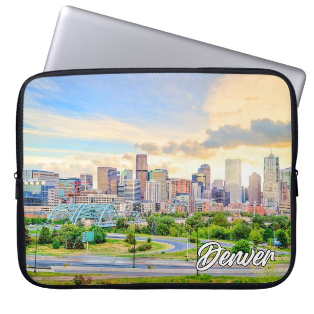 Denver, Colorado, USA Laptop Sleeve (Front)