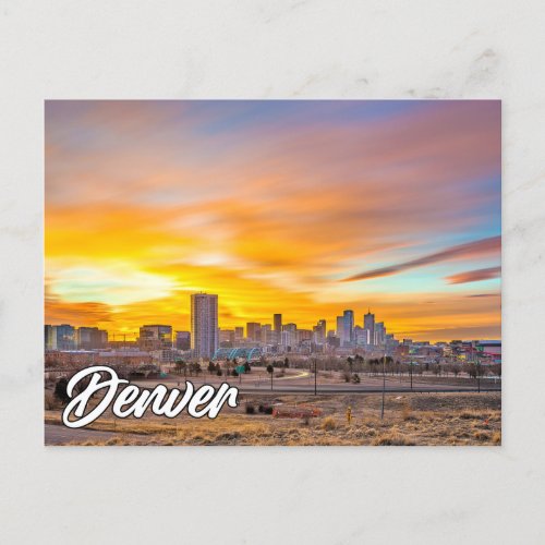 Denver Colorado USA Postcard