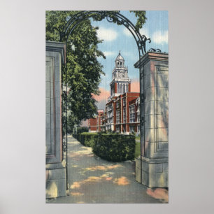 Denver, Colorado - Vista of East High School Poster