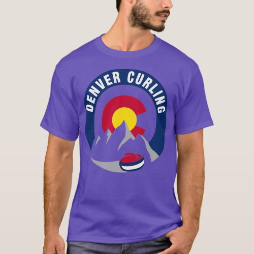 Denver curling icons T_Shirt