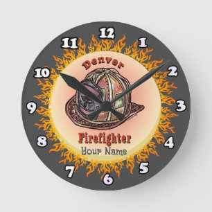Denver  Firefighter clock