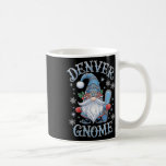 Denver Gnome Christmas Cheer Snowboarding Fun  Coffee Mug