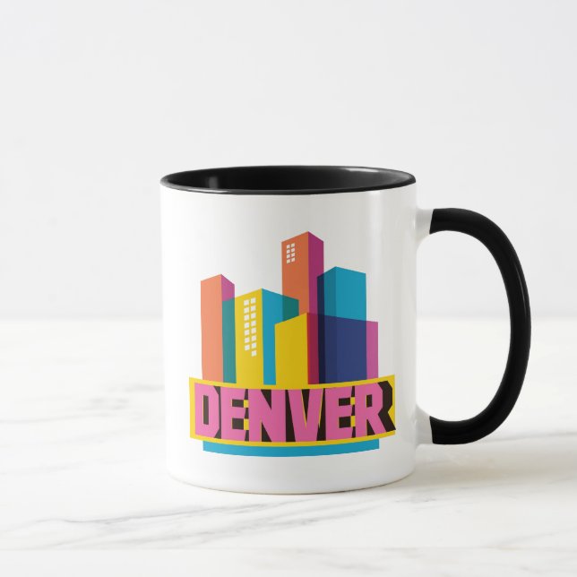 Denver In Design Mug (Right)