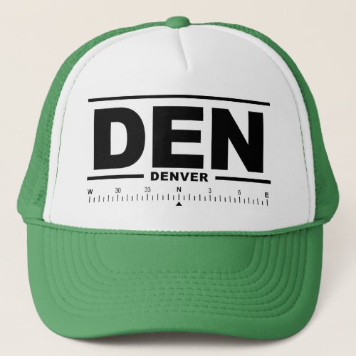 Denver International Airport DEN  Trucker Hat