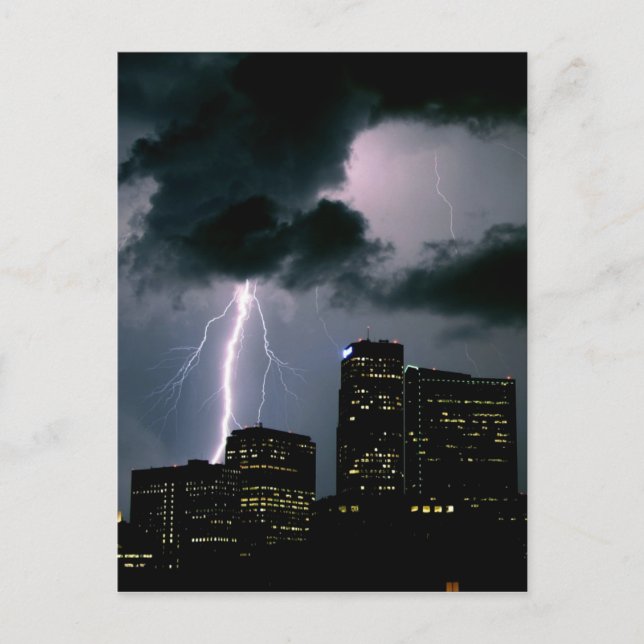 Denver Lightning Postcard (Front)