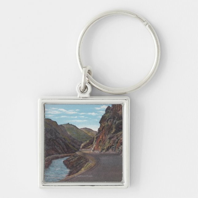 Denver Mountain Park, CO - Bear Creek Canyon Keychain (Front)
