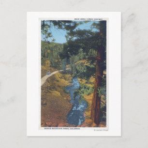 Denver Mountain Park, CO - Bear Creek Canyon Postcard