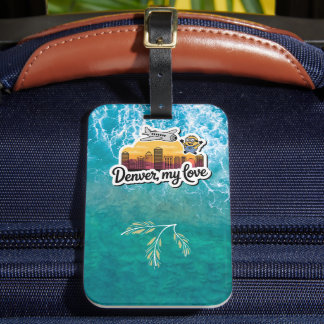 Denver My Love: Smart Luggage Alarm Tag