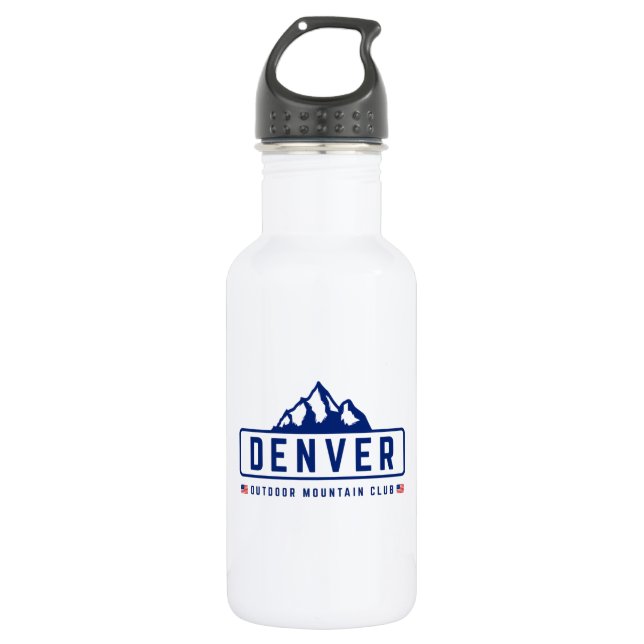 Denver Outdoors  Stainless Steel Water Bottle (Front)