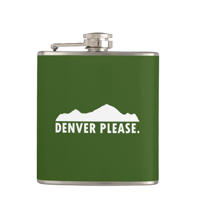 Denver Please Flask (Front)