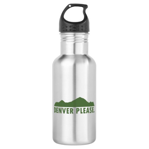 Denver Please Stainless Steel Water Bottle