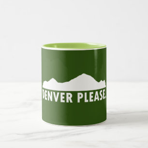 Denver Please Two-Tone Coffee Mug
