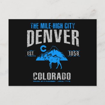 Denver Postcard by KDRTRAVEL at Zazzle