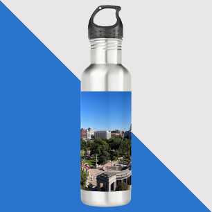 Denver Skyline Colorado State Building Stainless Steel Water Bottle