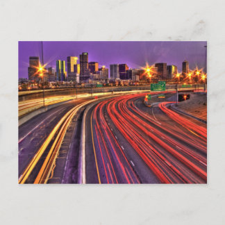 Denver Skyline Postcard