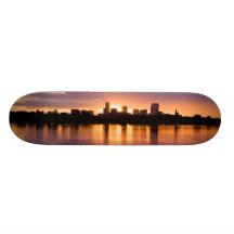 Denver Skyline Skateboard Deck