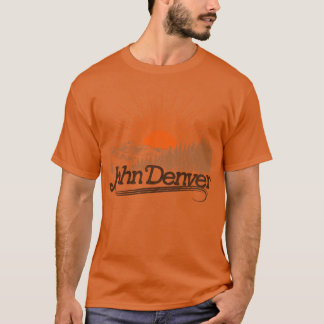 Denver Vintage Sun Landscape T-Shirt