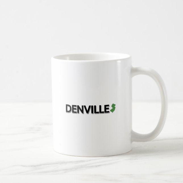 Denville, New Jersey Coffee Mug (Right)