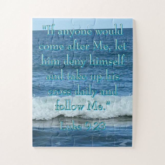 Deny Yourself Jigsaw Puzzle (Vertical)