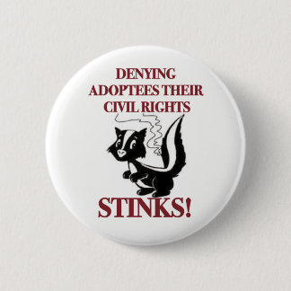 Denying Civil Rights Pinback Button