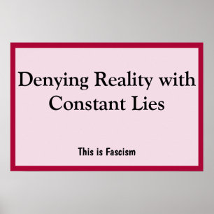 Denying Reality Poster