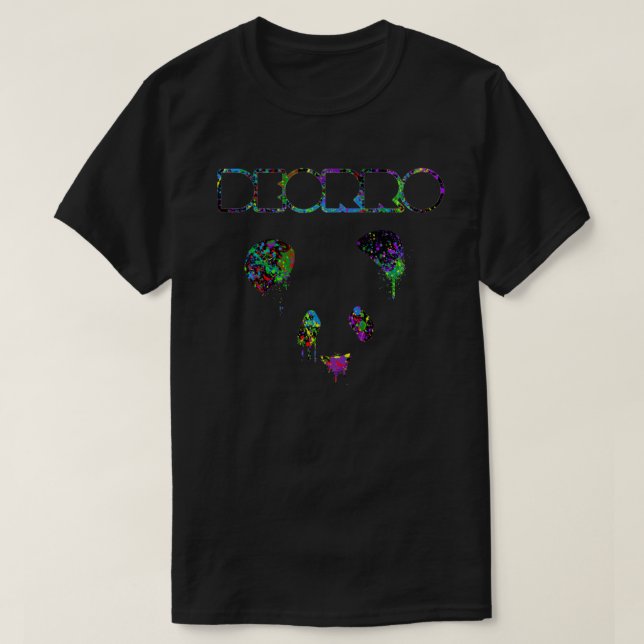 Deorro Neon Universe Logo T-Shirt (Design Front)