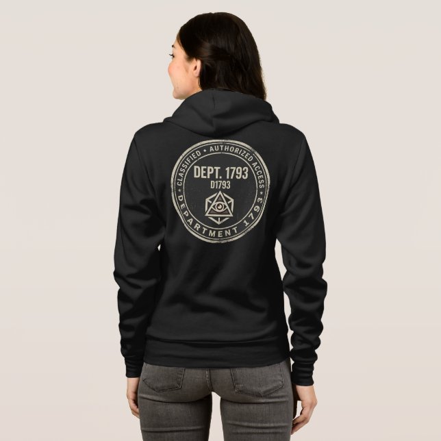 Department 1793 Zip-up Hoodie (Back Full)